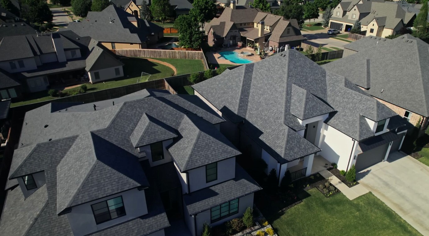 Professional roofing services in Florence-Graham, CA showing quality residential roofs